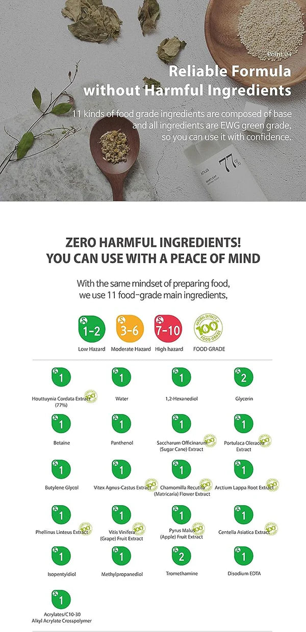 ANUA Heartleaf 77% Soothing Toner