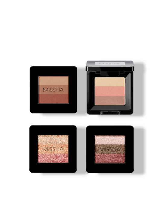 MISSHA Triple Shadow Palette: 12 Color Matte & Shimmer Eyeshadow