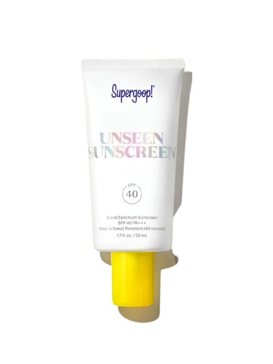 Supergoop Glowscreen & Unseen Sunscreen SPF40 UV